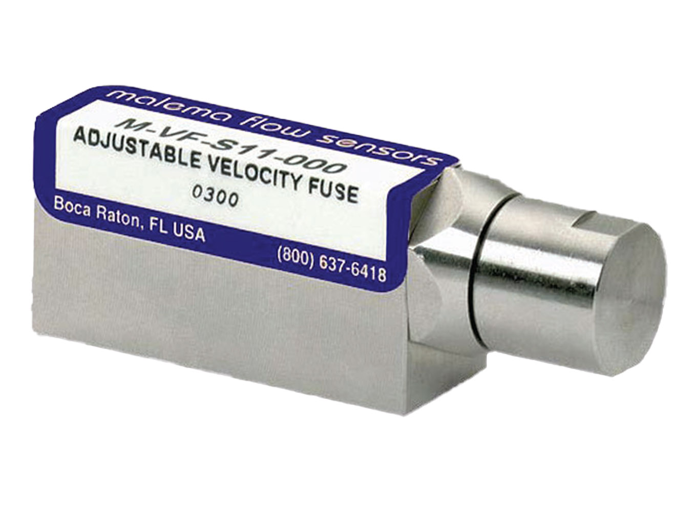 Malema MVF Safety Excess Flow Valve Flow Switches Instrumart