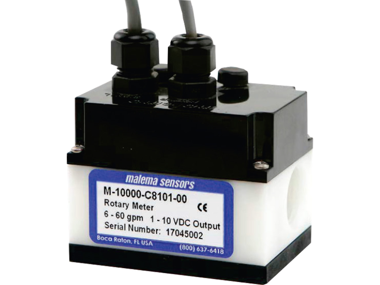 Malema M-10000 Paddle Wheel Flow Meter