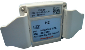 Honeywell MIDAS-E-LEL Hydrogen Sensor Cartridge 