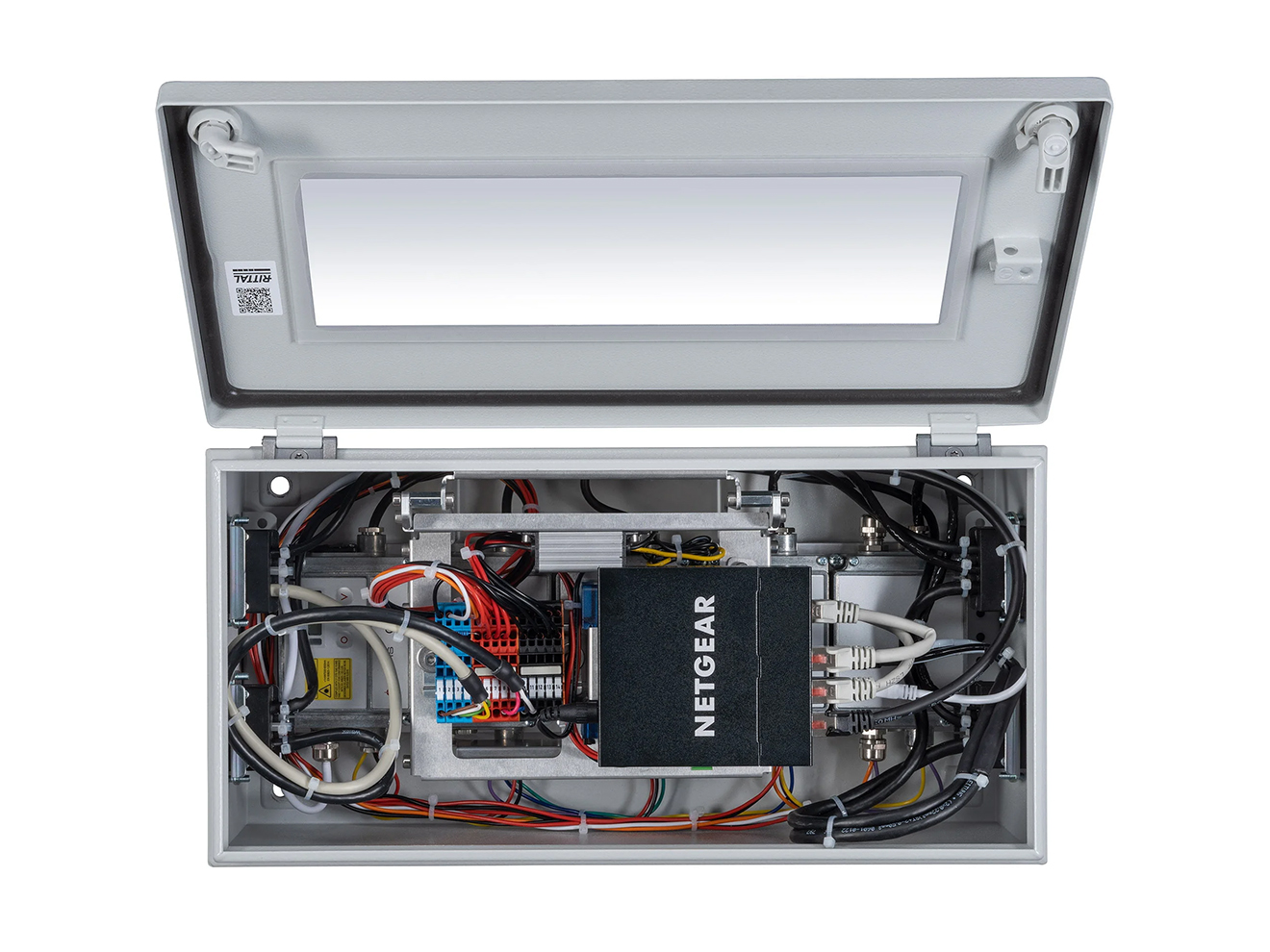 Optris Bottom Up Glass Inspection System