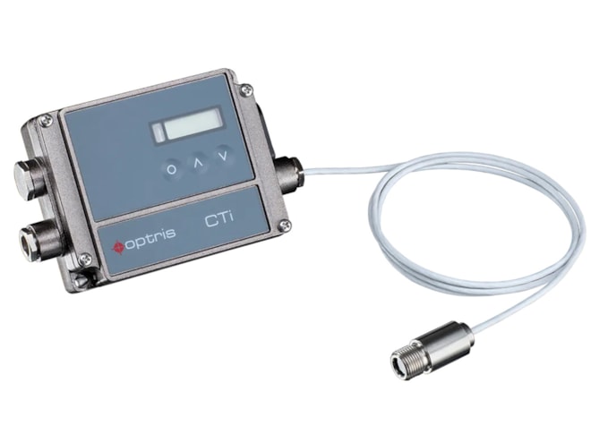 Termometer Optis Optris CTi 4ML Infrared Pyrometer | Fixed Infrared Thermometers ...