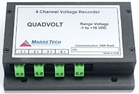 MadgeTech QuadVolt Voltage Data Logger