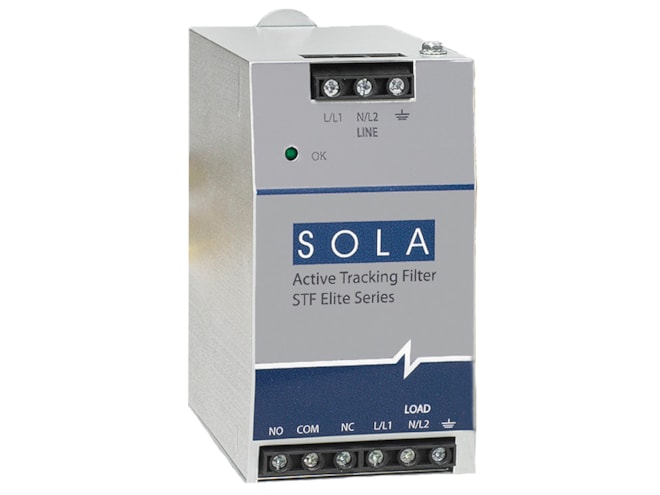 SolaHD STFE Elite DIN Rail Mount Series Tracking Filter