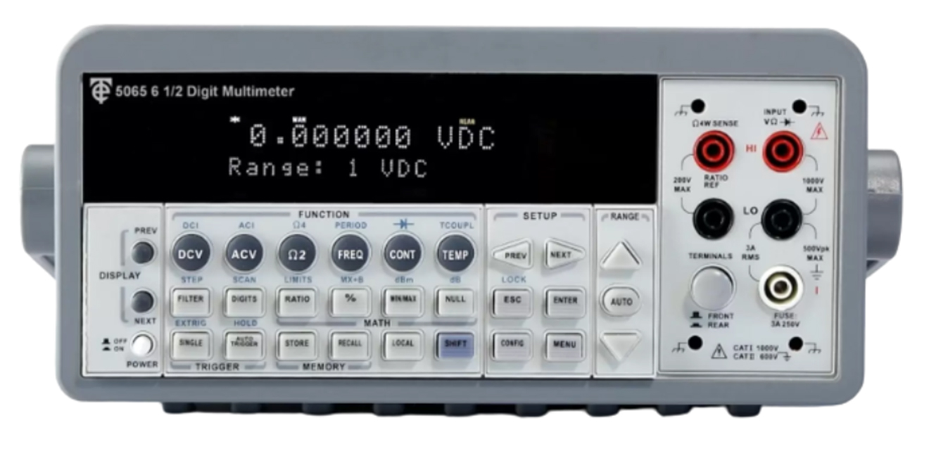 Time Electronics 5065 Bench Digital Multimeter Electrical