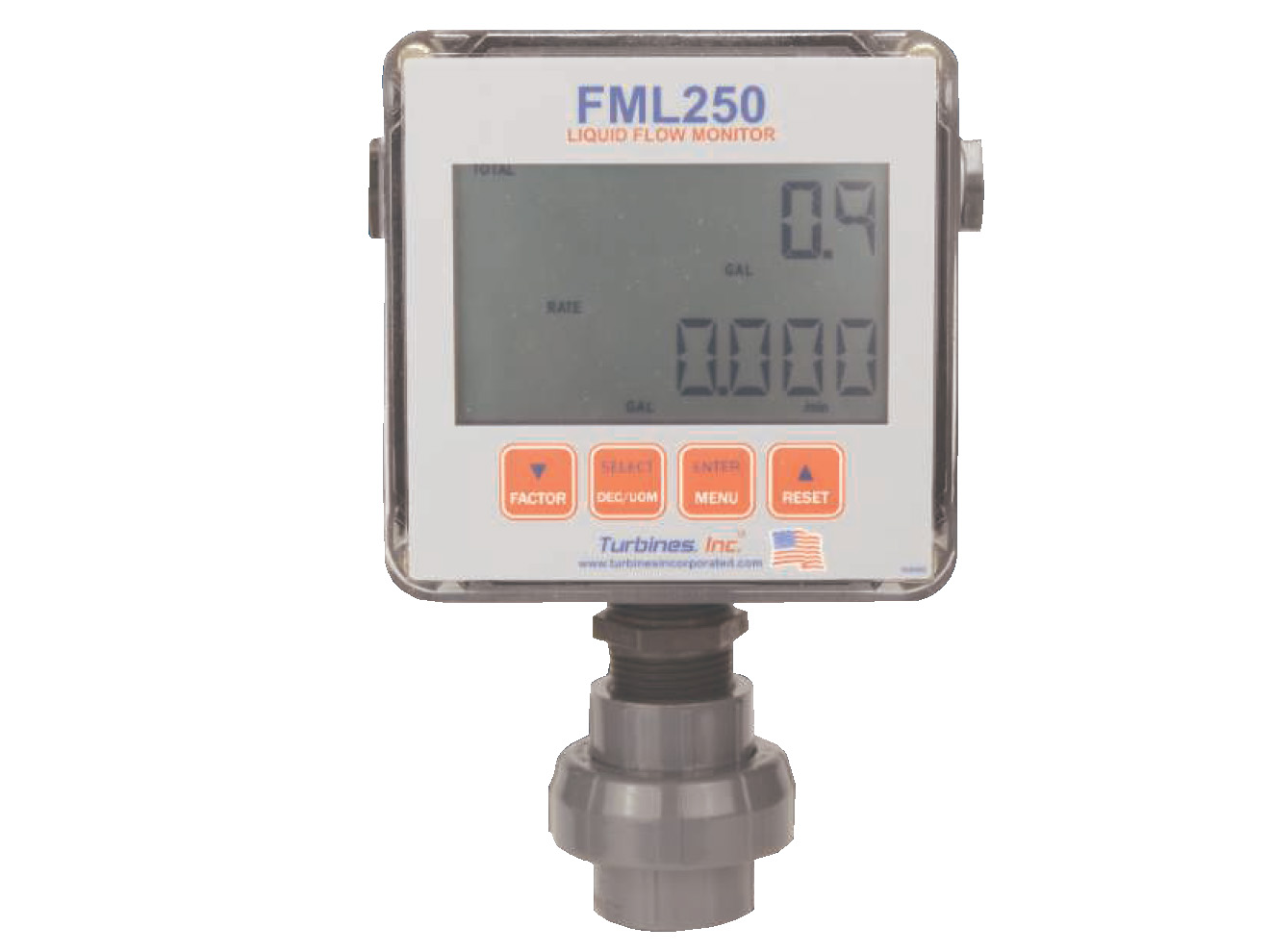 Turbines, Inc. FML250 Liquid Flow Monitor