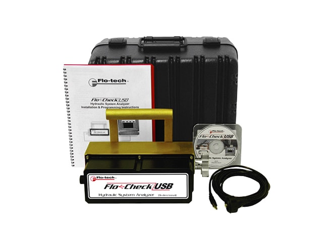 Flo-tech USB Hydraulic System Analyzer | Turbine Flow Meters | Instrumart